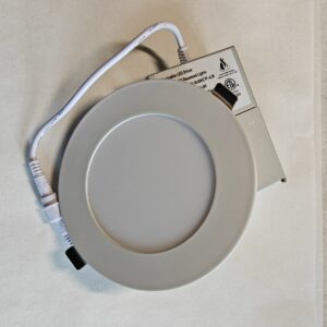 4 Inch Fire Rated Wet Rated Ultra-Thin LED Recessed Panel Light