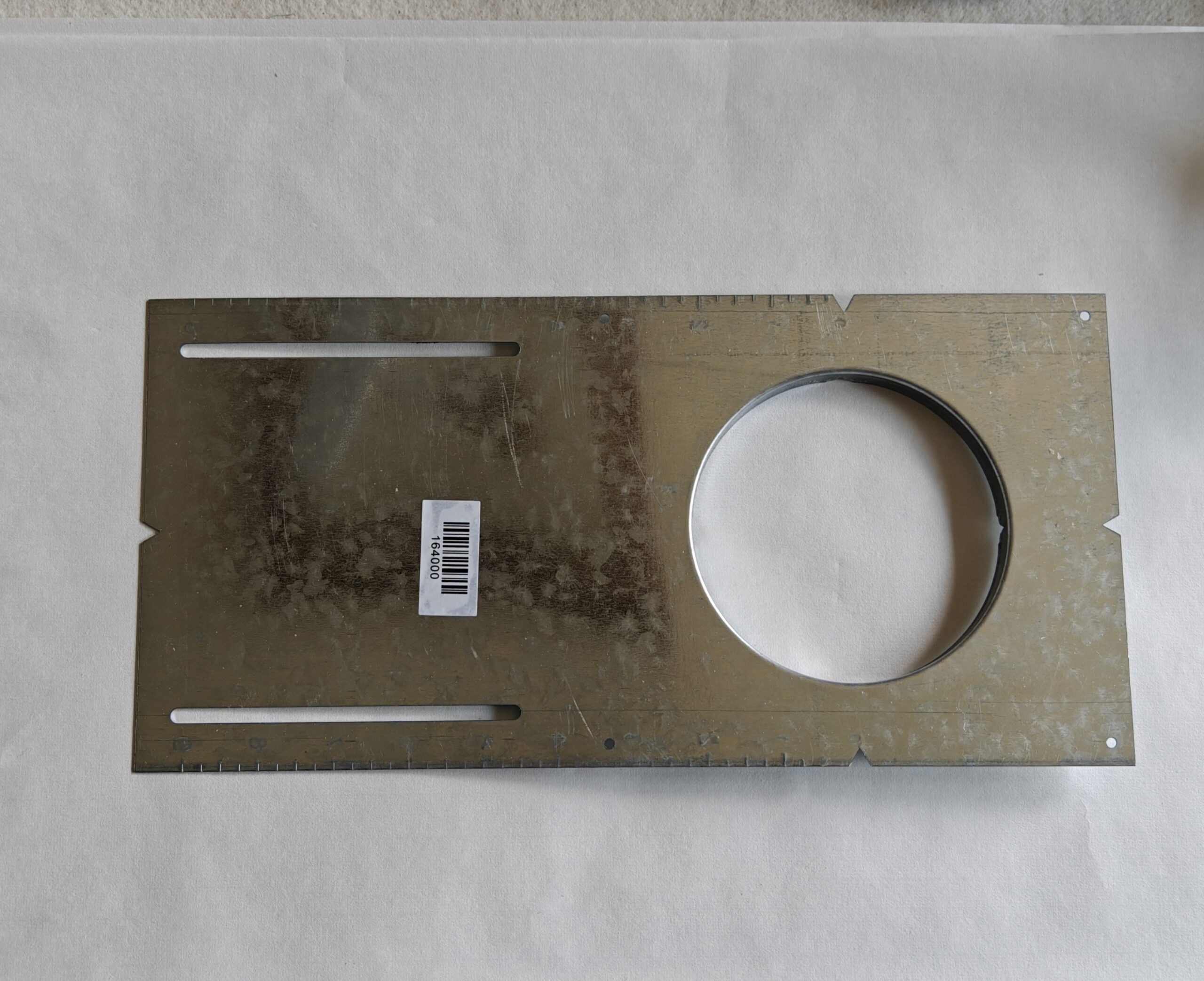 P4010 Galvanized Steel Mounting Plate - Image 4